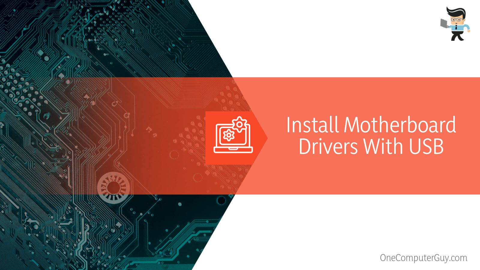 Install Motherboard Drivers With USB