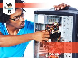 Man Fixing Coil Whine