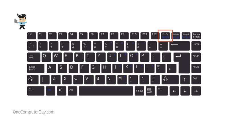Printsc keyboard screenshot