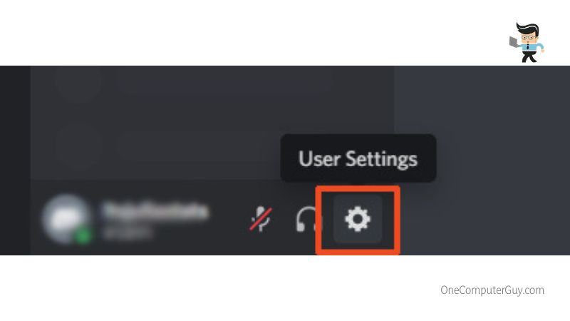 User Settings Discord App