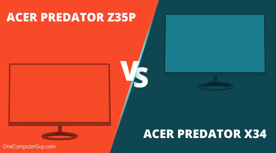 Acer x vs z Monitor