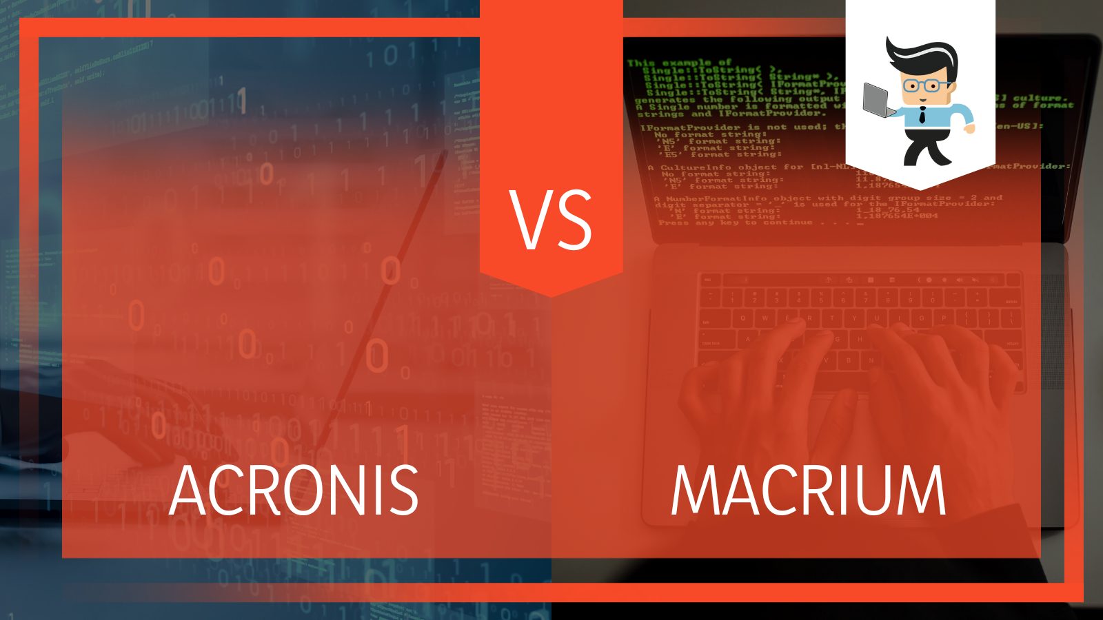 Acronis vs. Macrium Backup Software