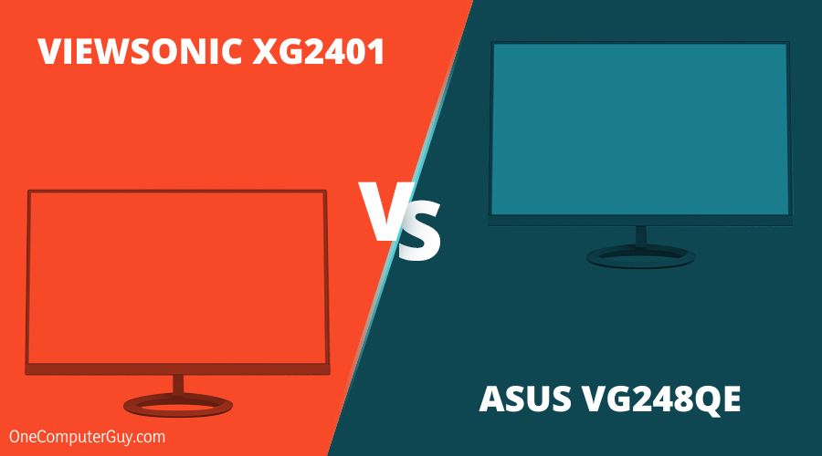 Xg vs asus vg qe resolution