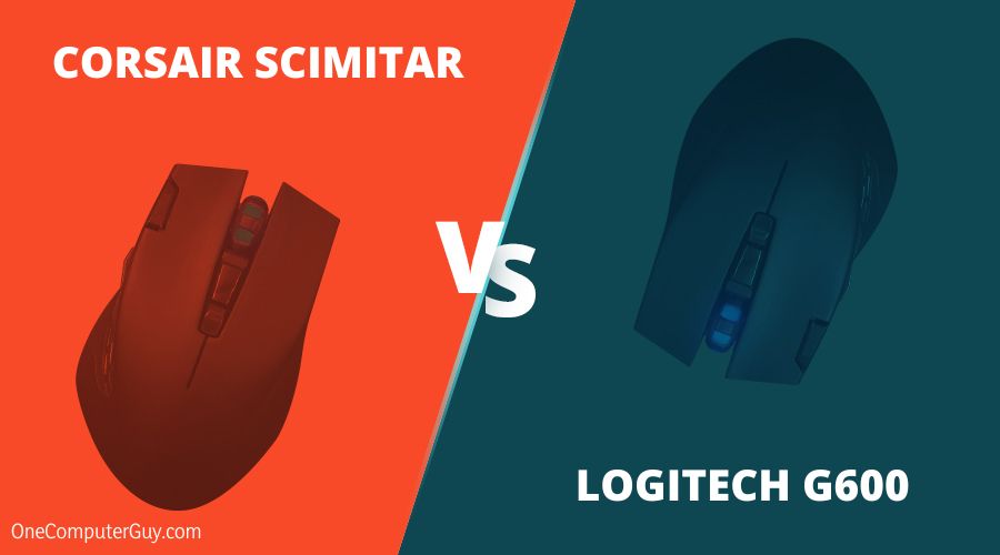 Corsair Scimitar Vs Logitech G Review