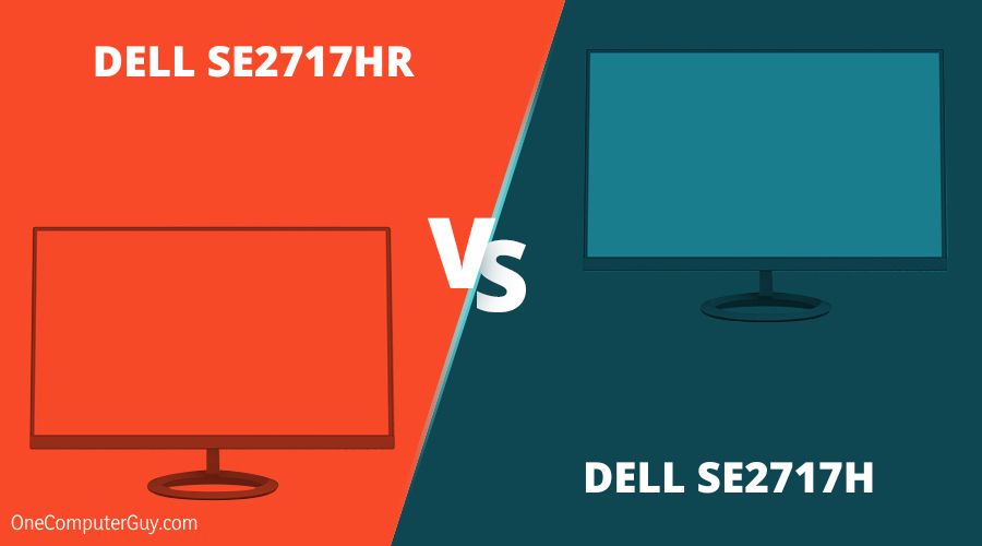 Dell se h vs se hr specifications