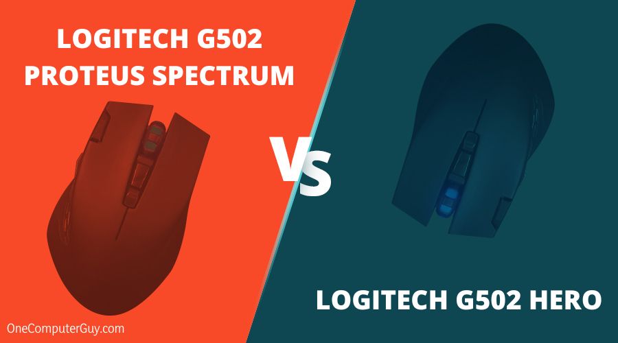 Logitech G Hero Vs Proteus Spectrum