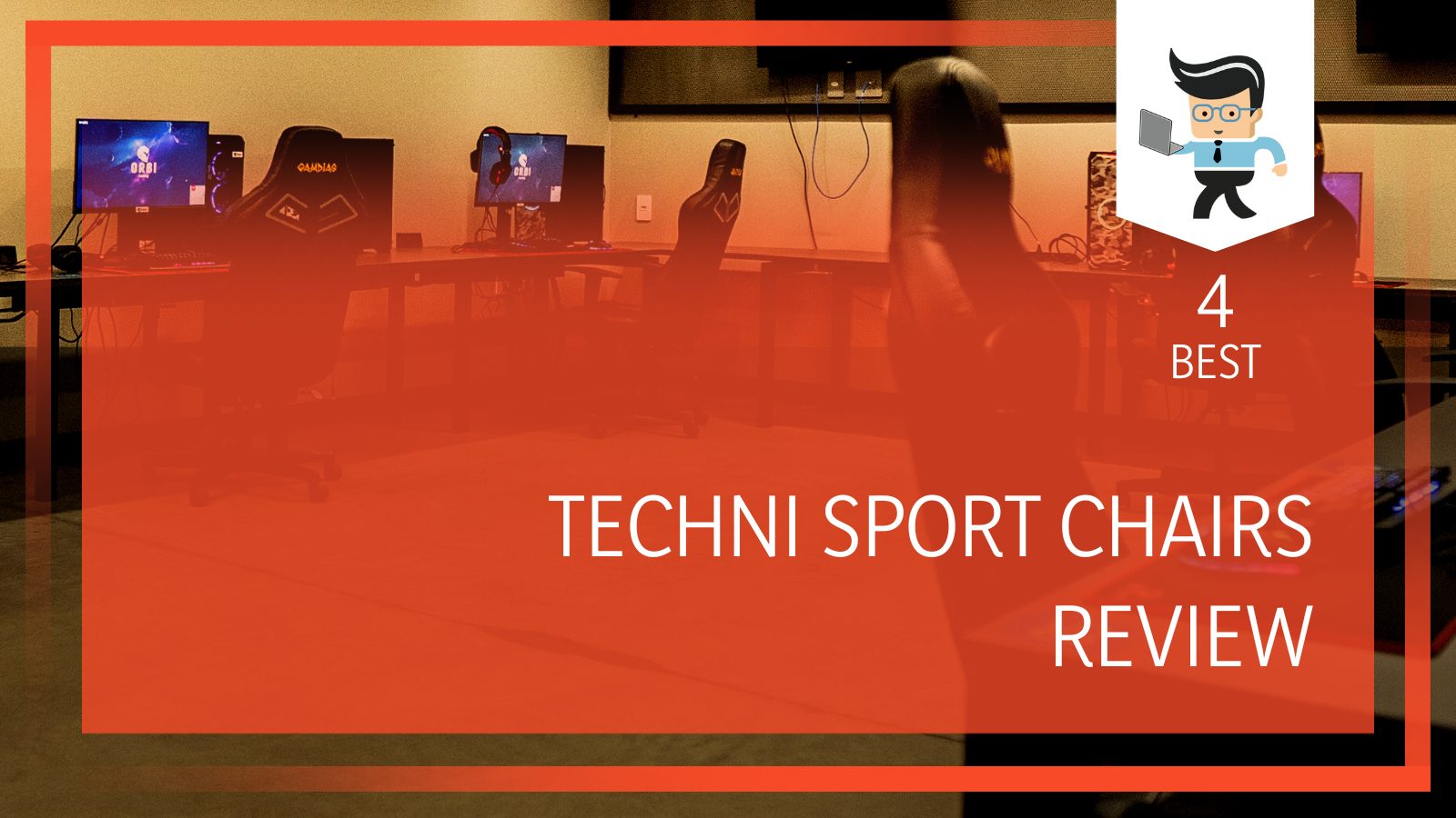 Techni sport ergonomic gaming chair
