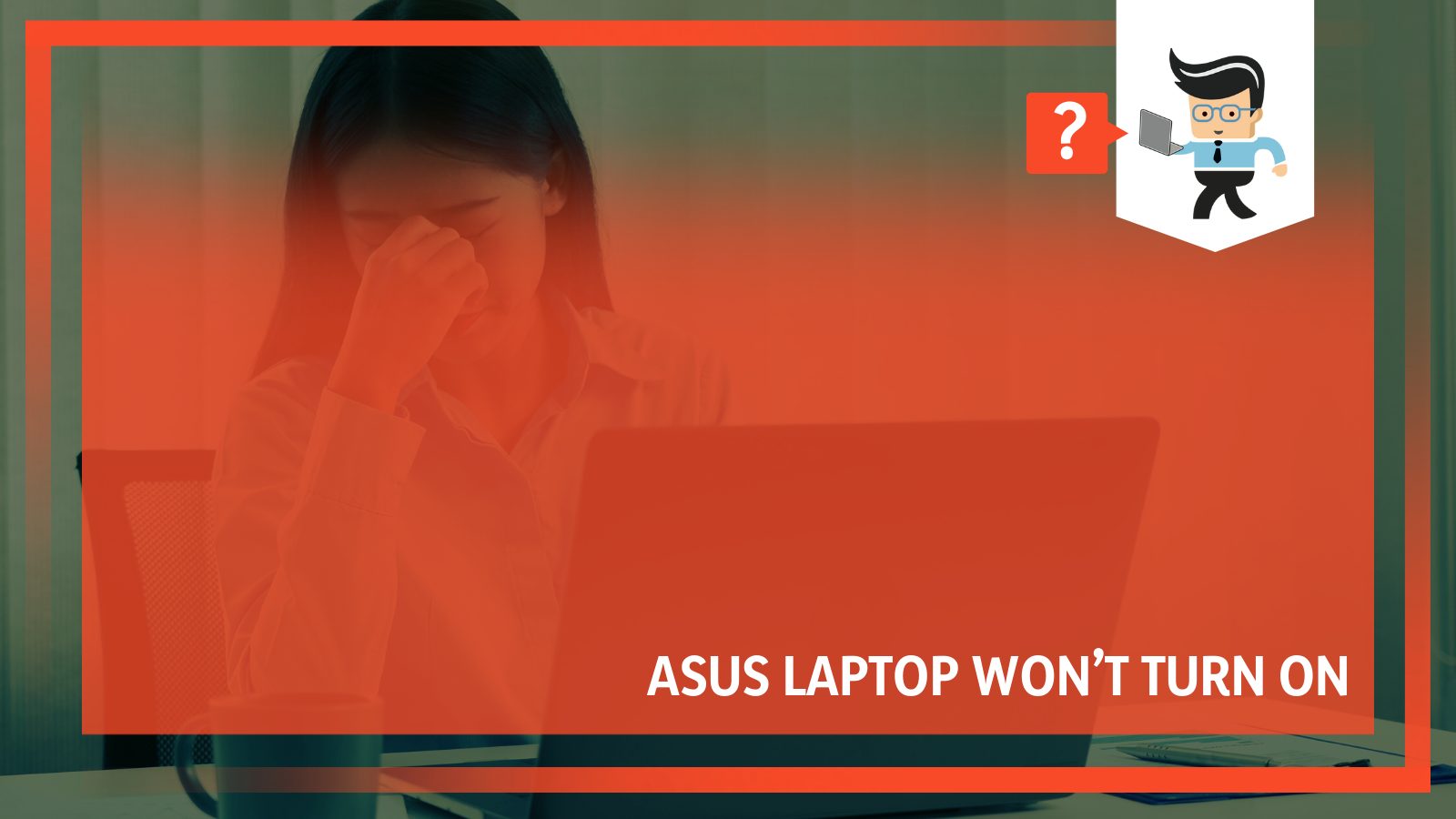 Asus laptop not turning on