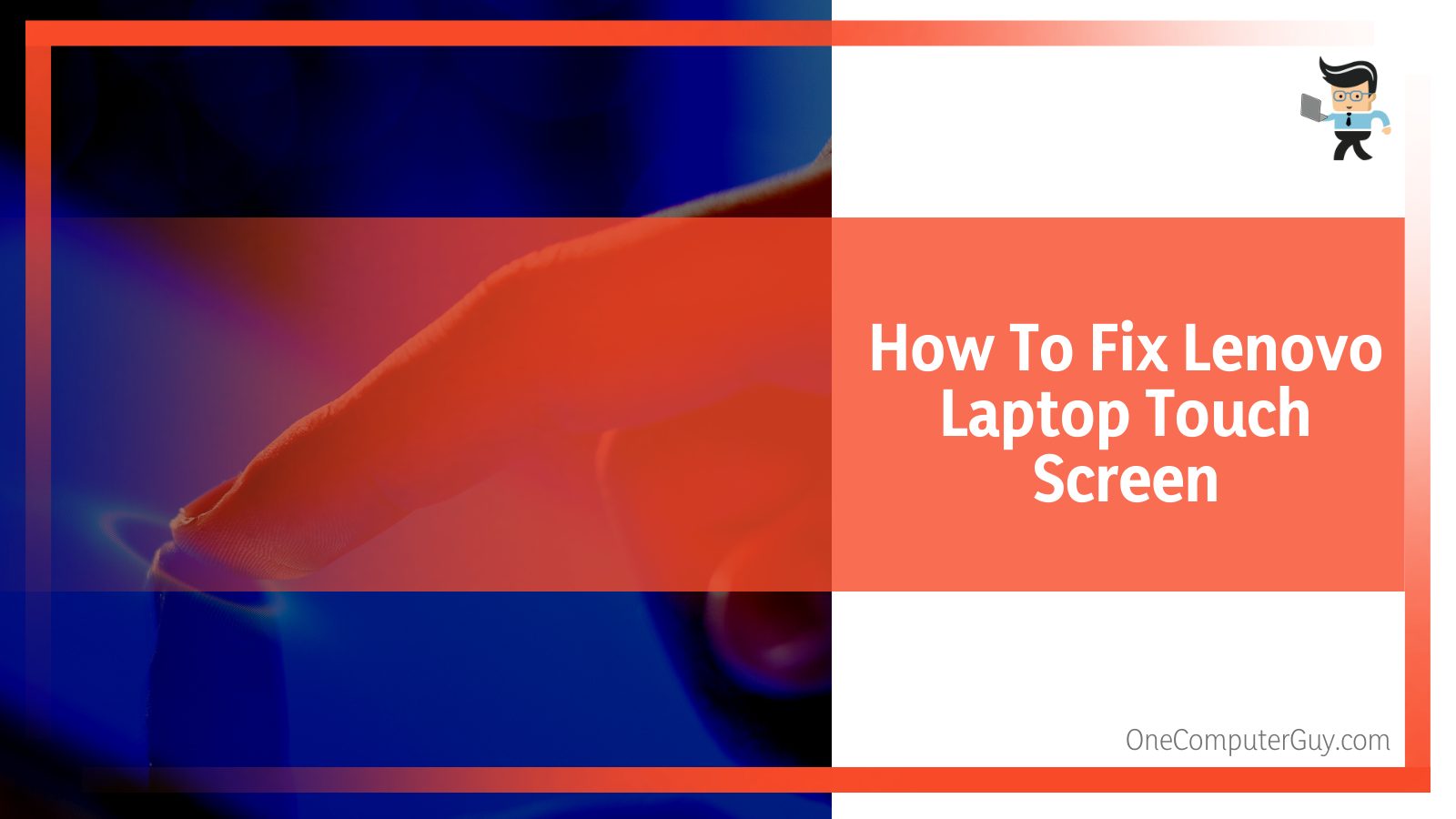 How To Fix Lenovo Laptop Touch Screen