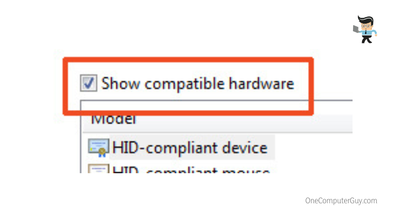 Mark show compatible hardware