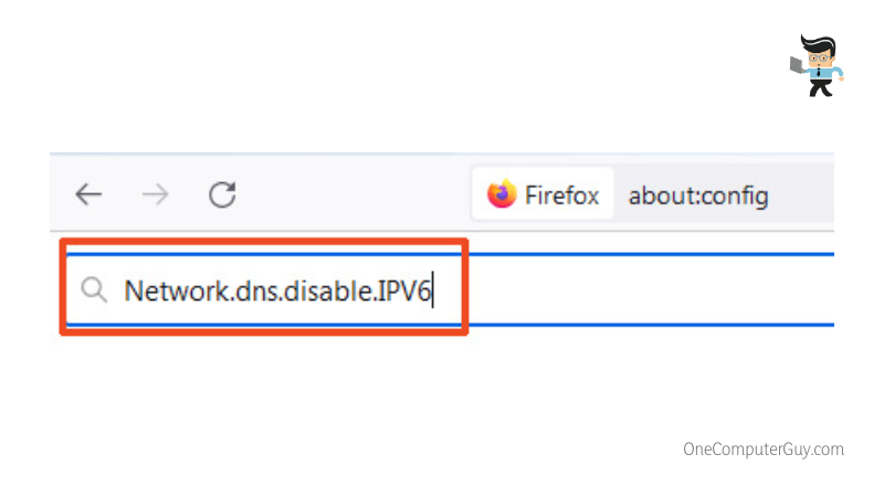 Network dns disable ipv