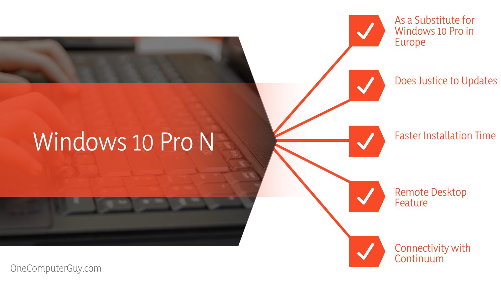 Windows 10 Pro and 10 Pro N Features