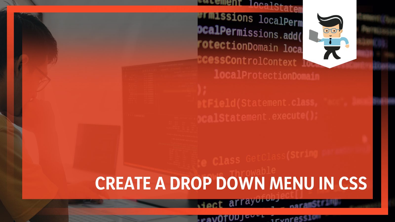 Create a drop down menu in css