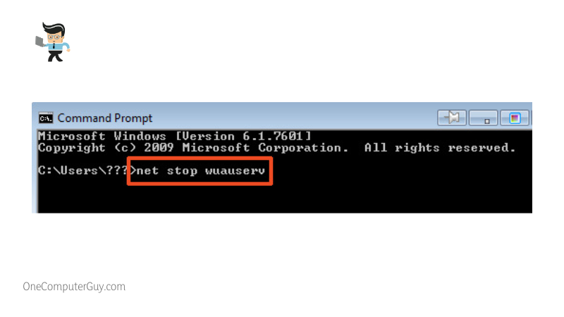 Net stop wuauserv