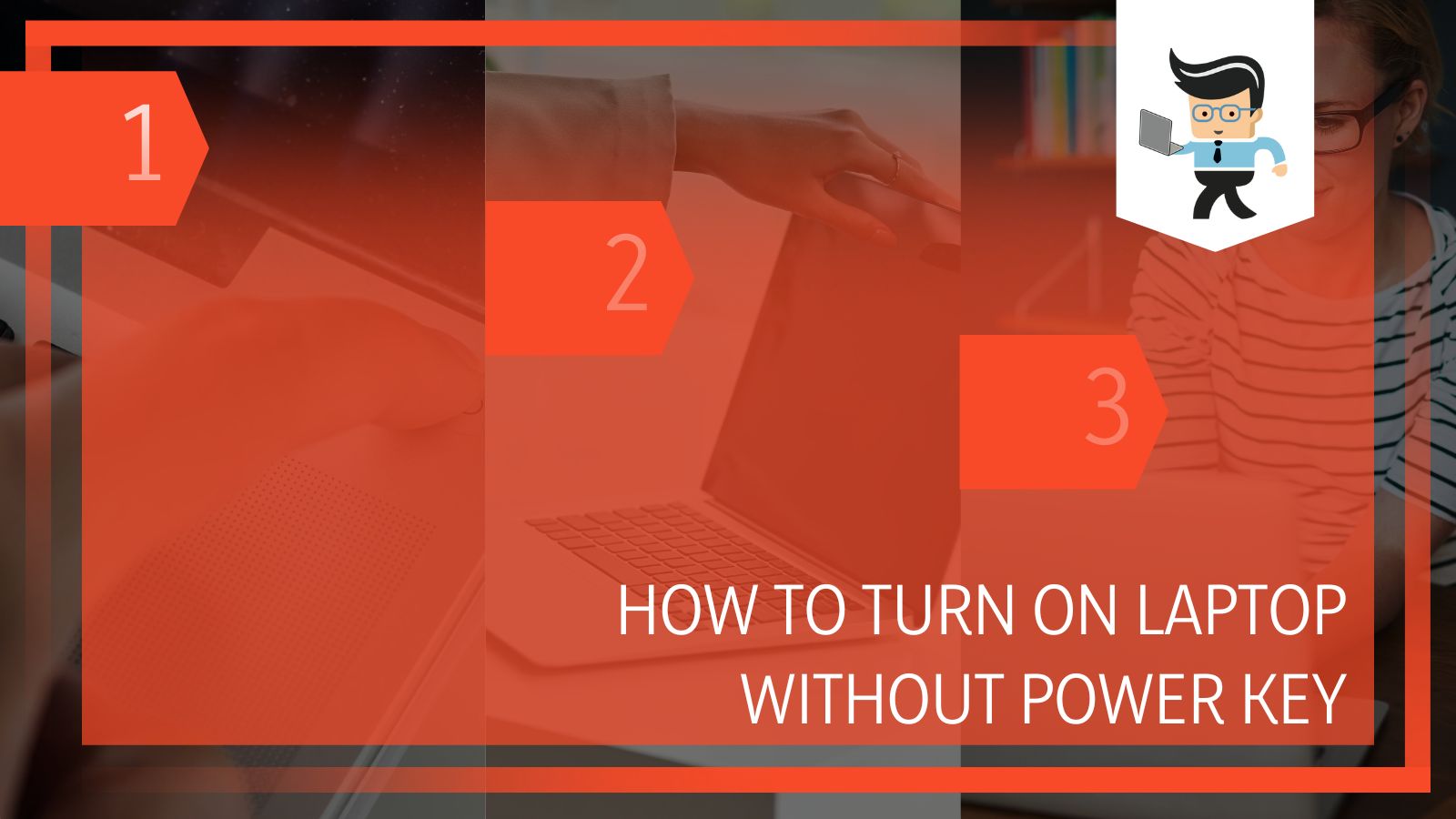 How to Turn On Laptop Without Power Key