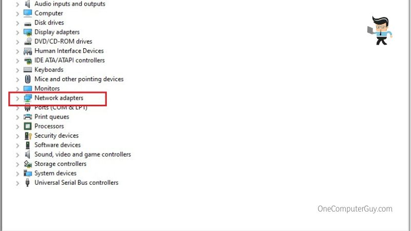 Network Adapter Options