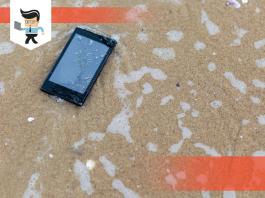 How to get water out of charging port