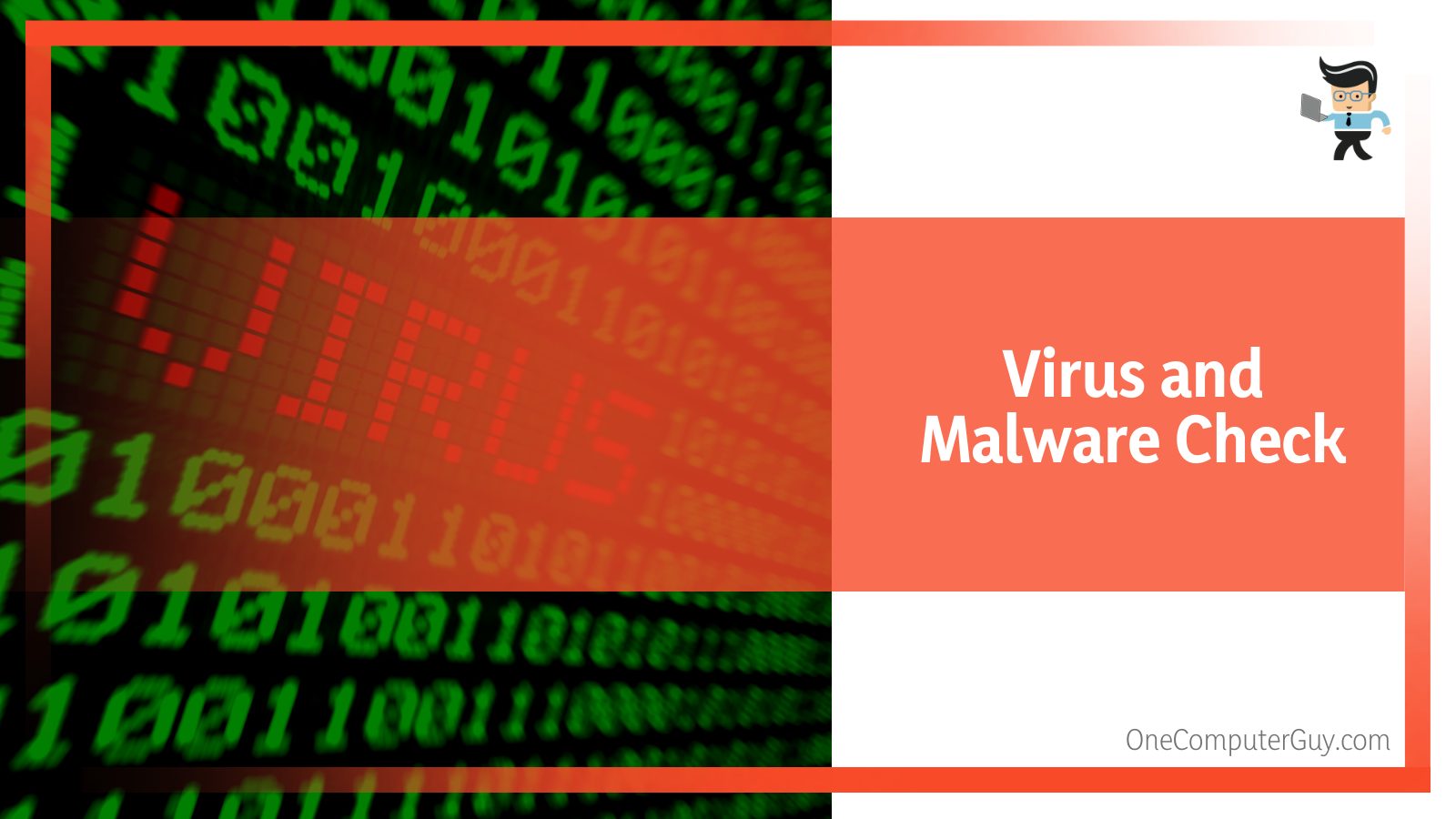 Computer Virus and Malware Check