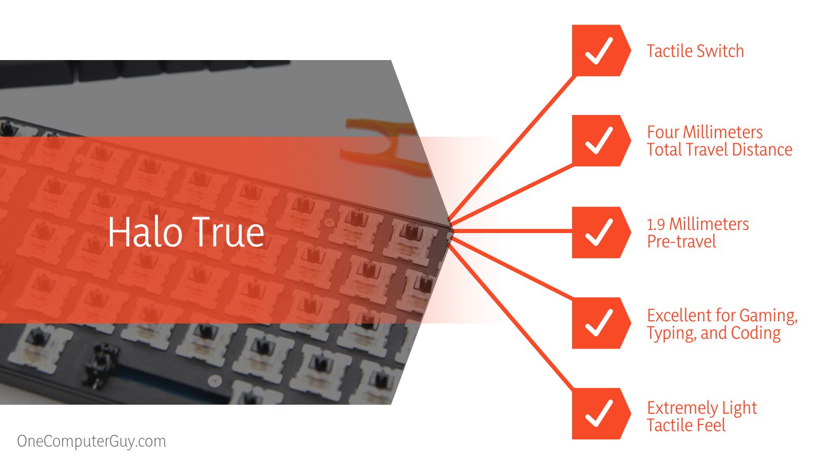 Halo True vs Gateron Yellow Comparasion