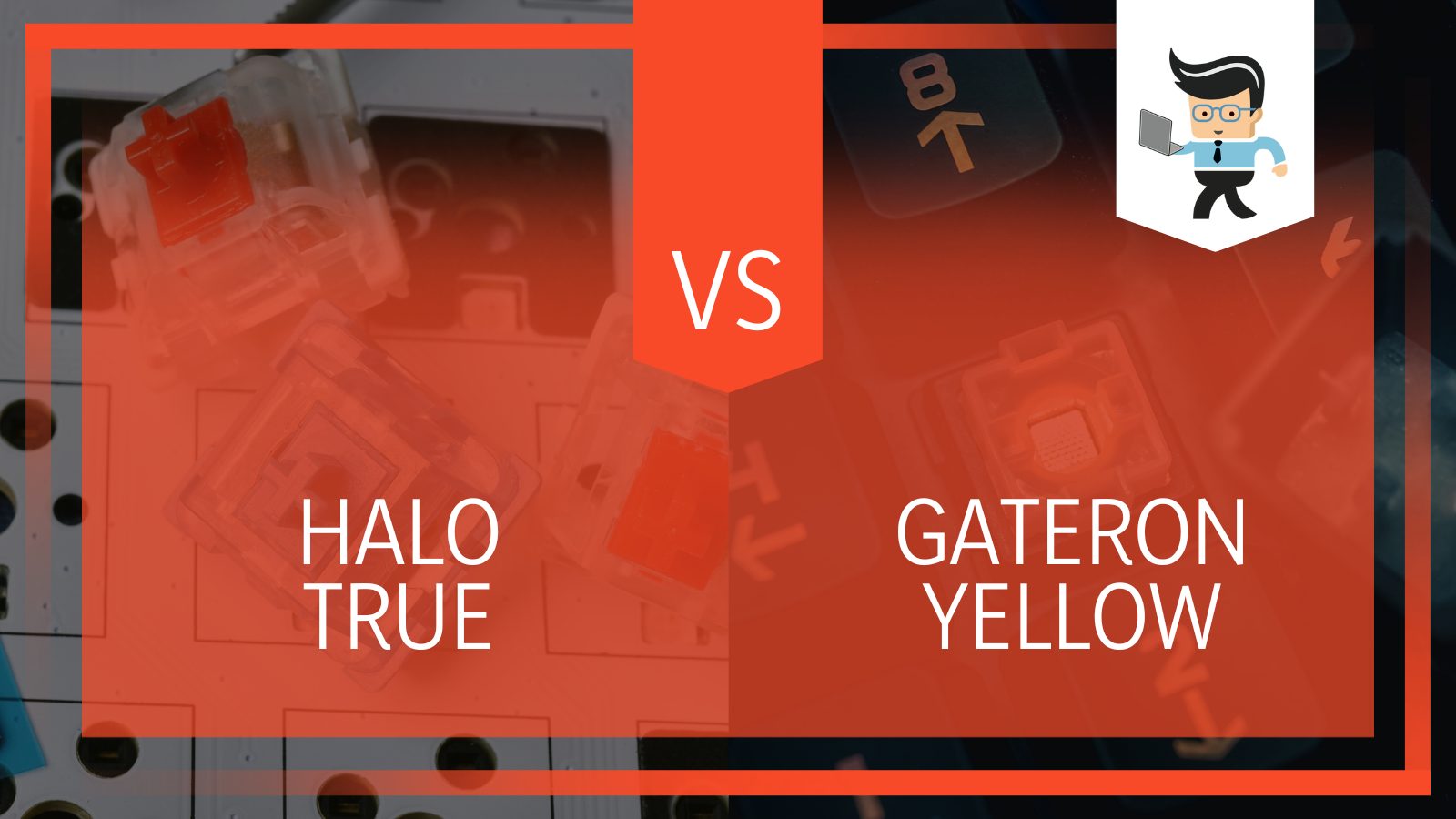 Halo True vs Gateron Yellow Switches