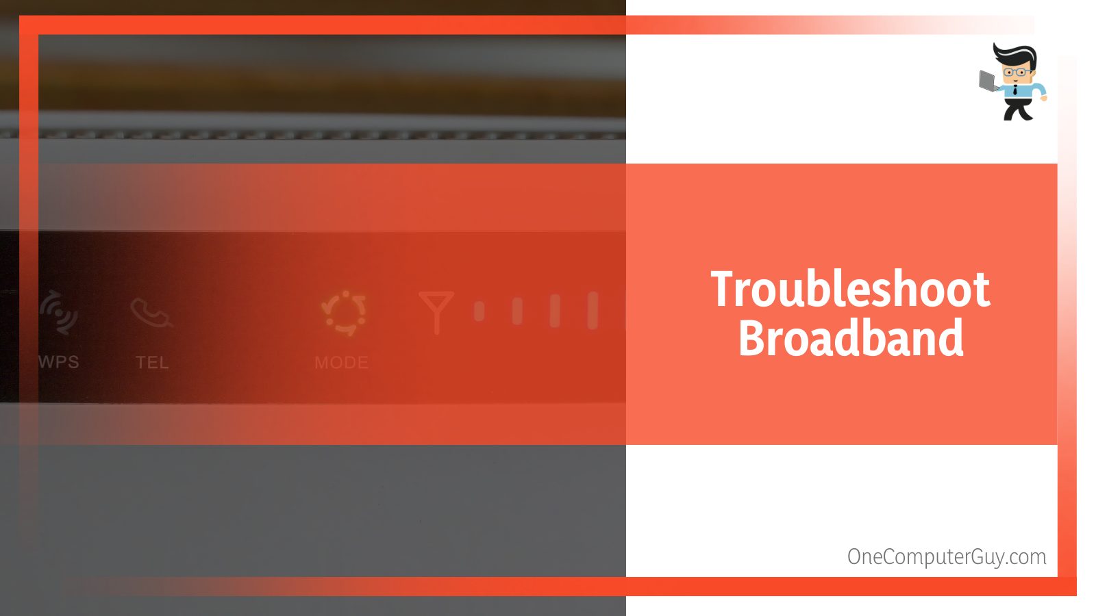 Troubleshoot Broadband Connection