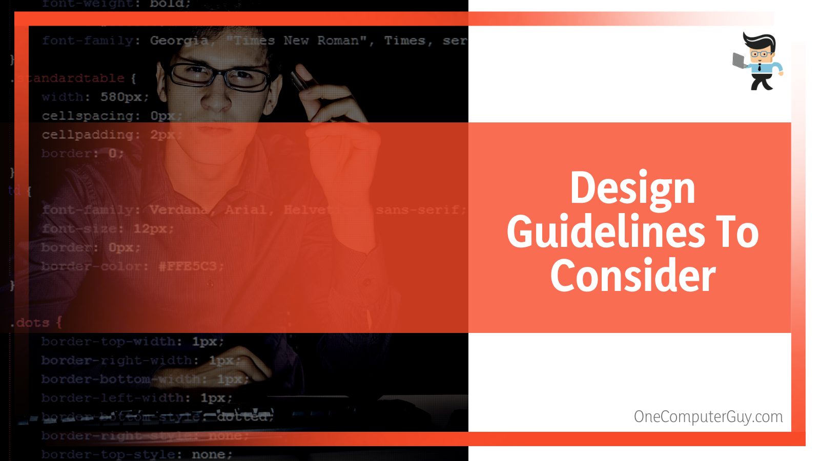 Design Guidelines To Consider