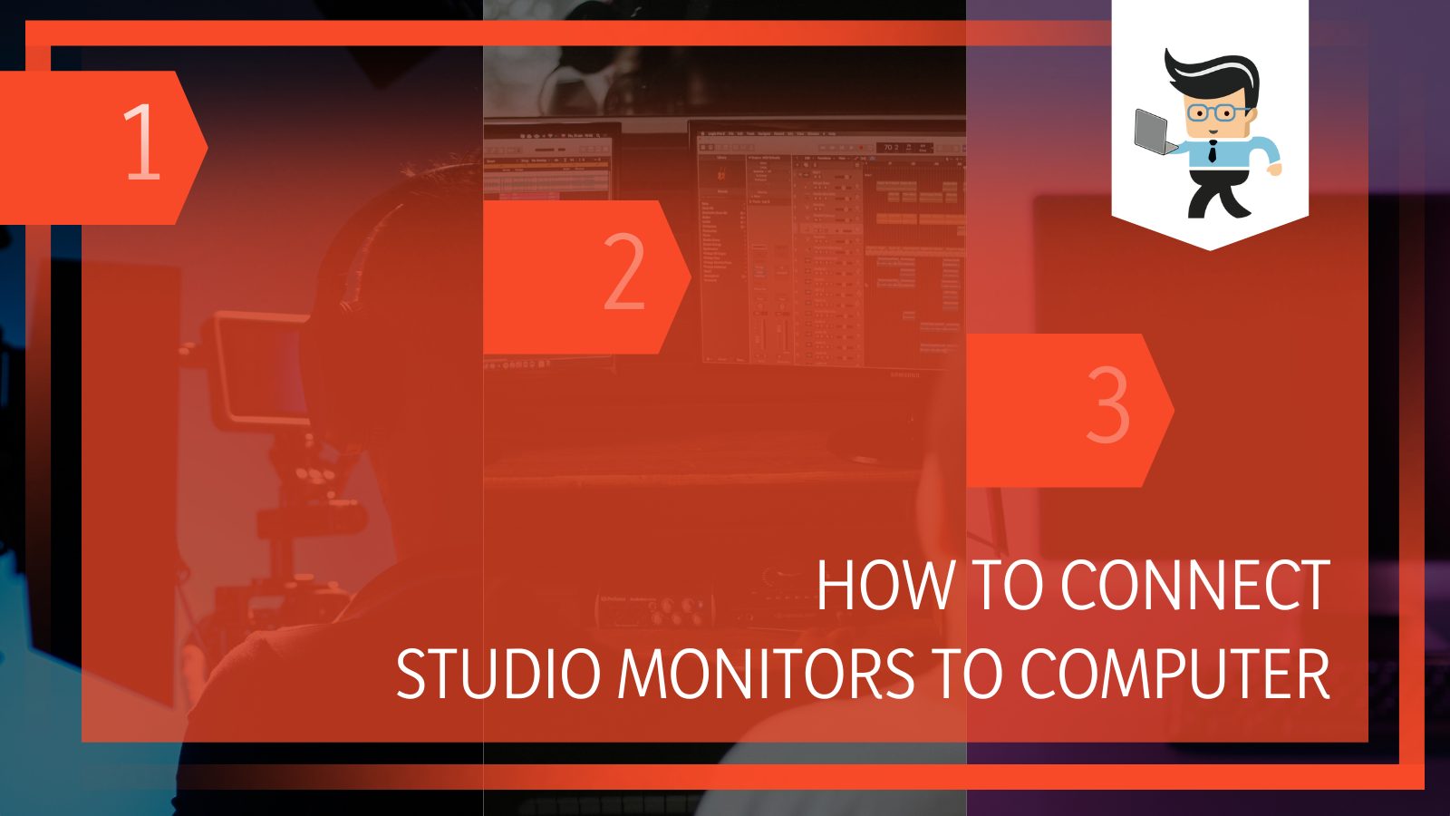 How To Connect Studio Monitors to Computer