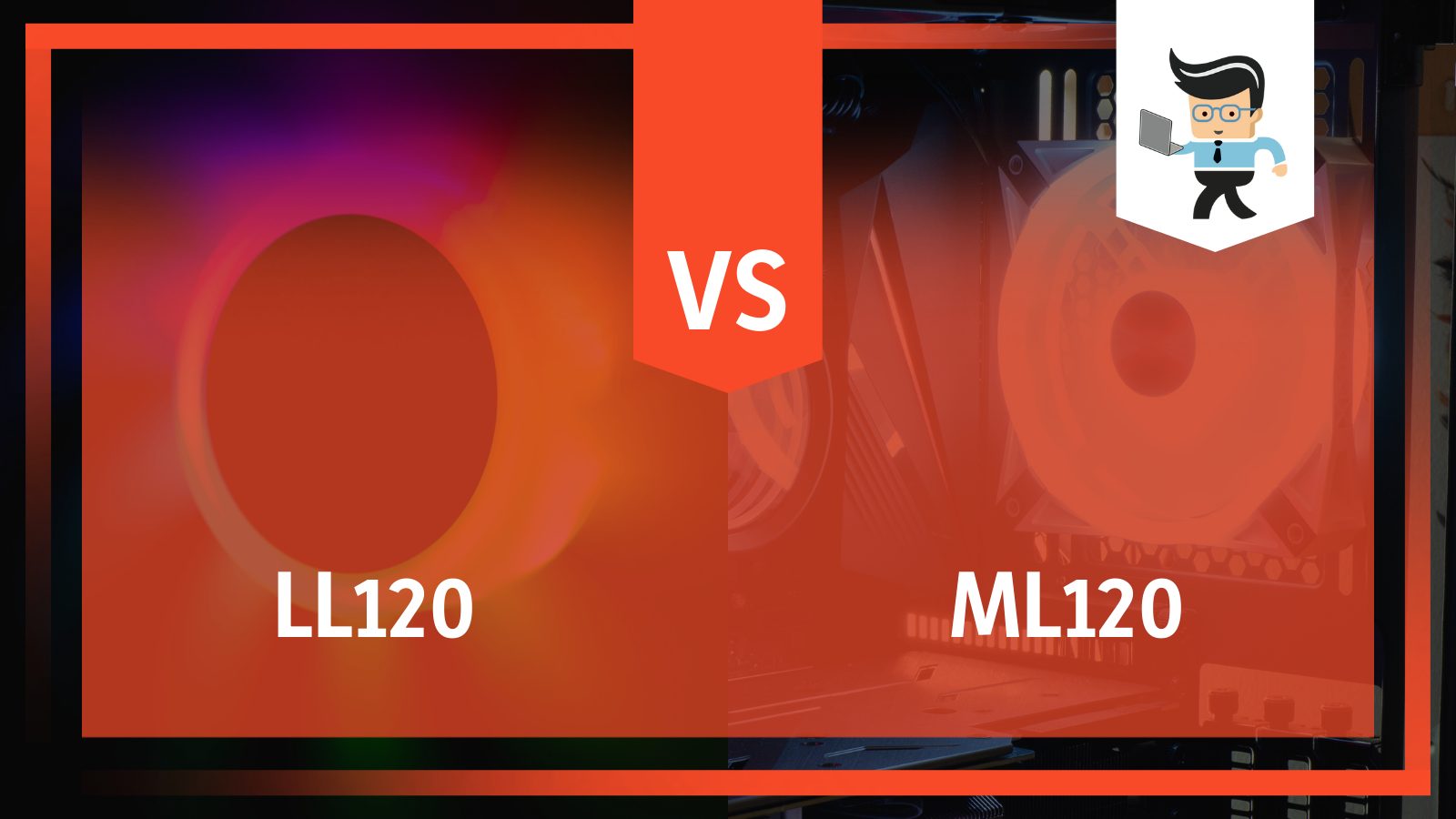 LL120 vs ML120 Cooling Performances