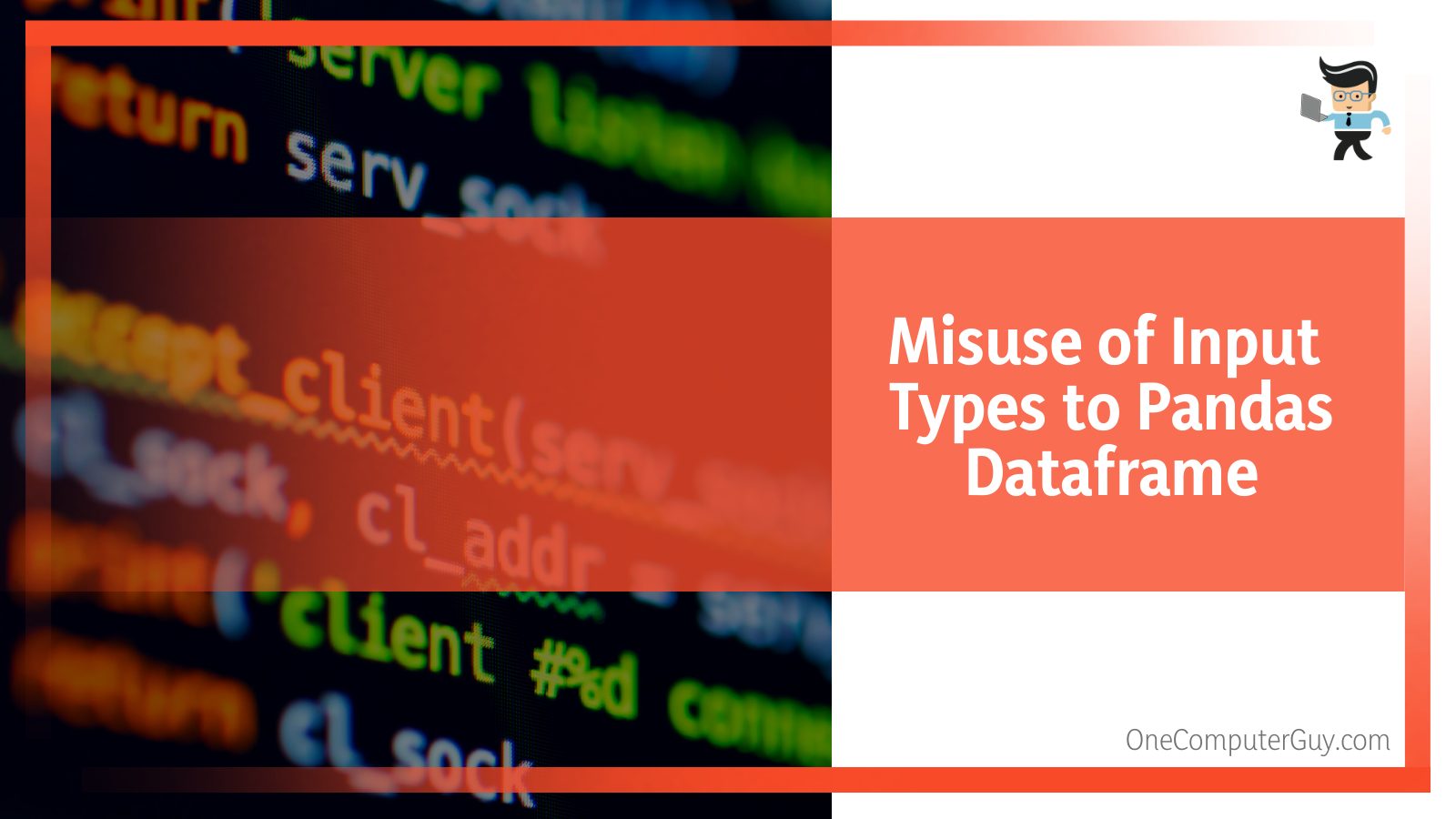 Misuse of Input Types of Pandas Dataframe