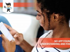 No App Found Fixing the Error