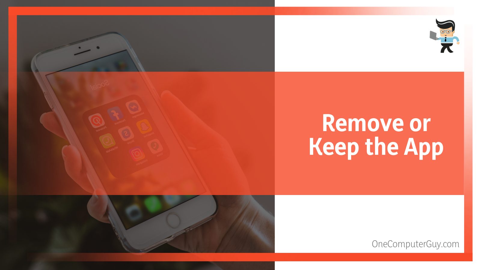 Remove or Keep the App Sapa Monitor
