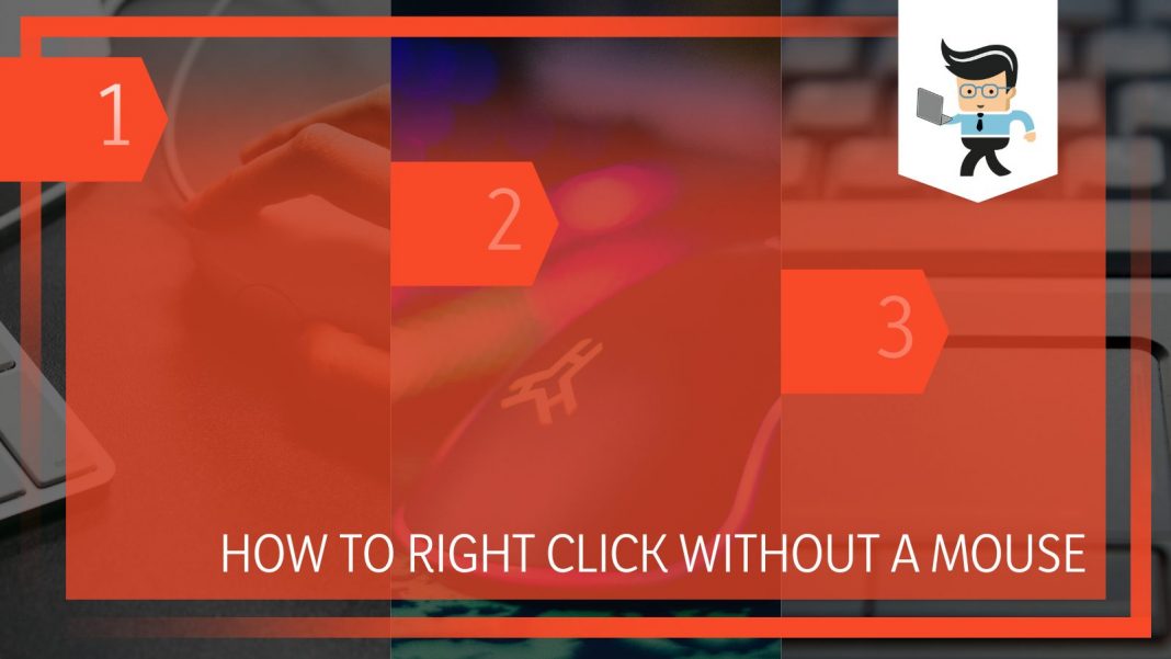 How to right click without a mouse an extensive list of options