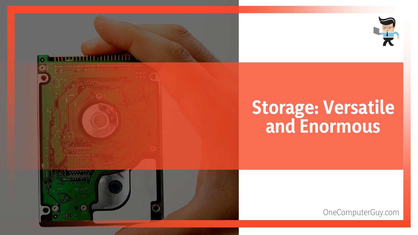 Storage Versatile and Enormous
