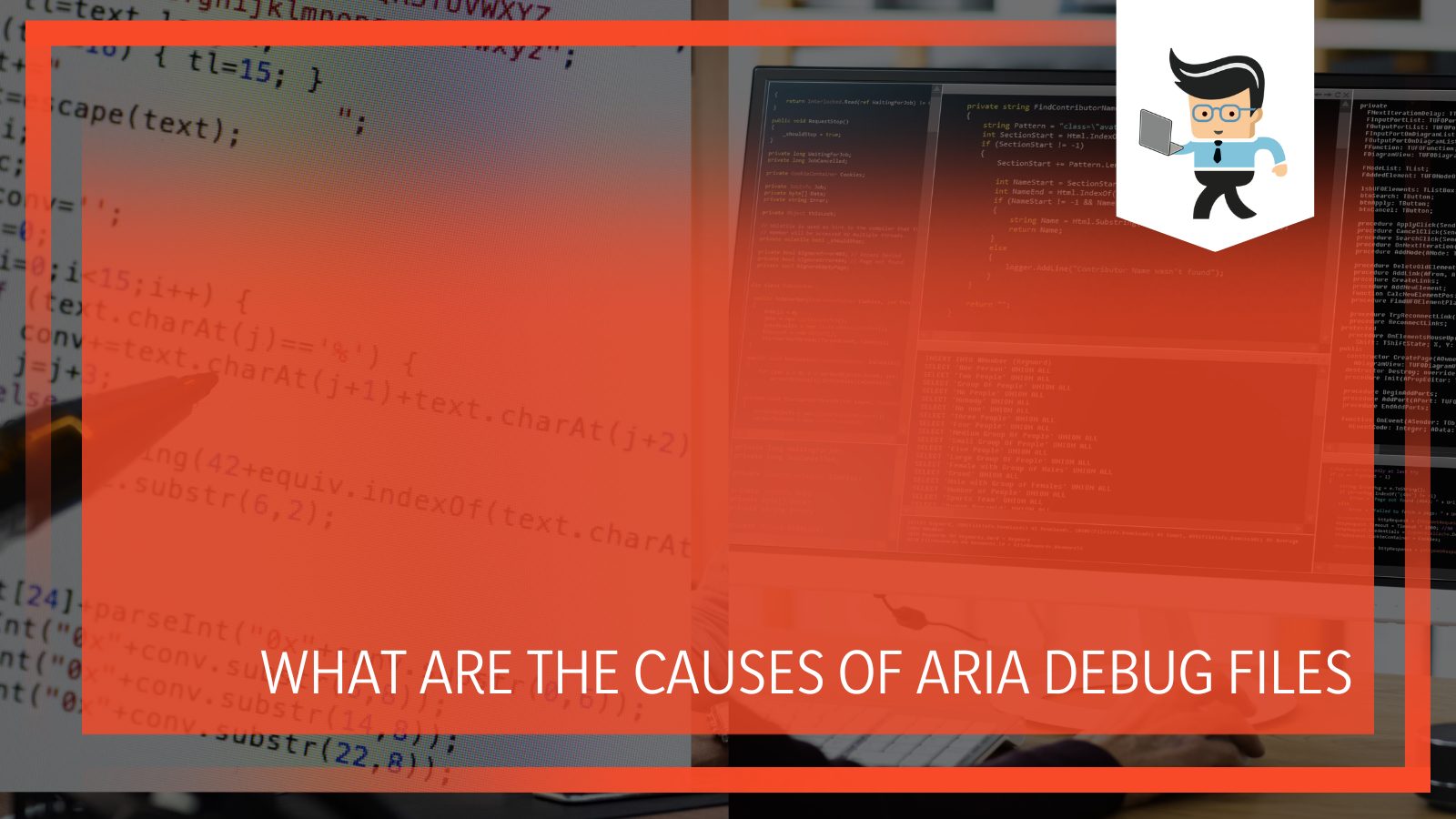 What are the causes of aria debug files