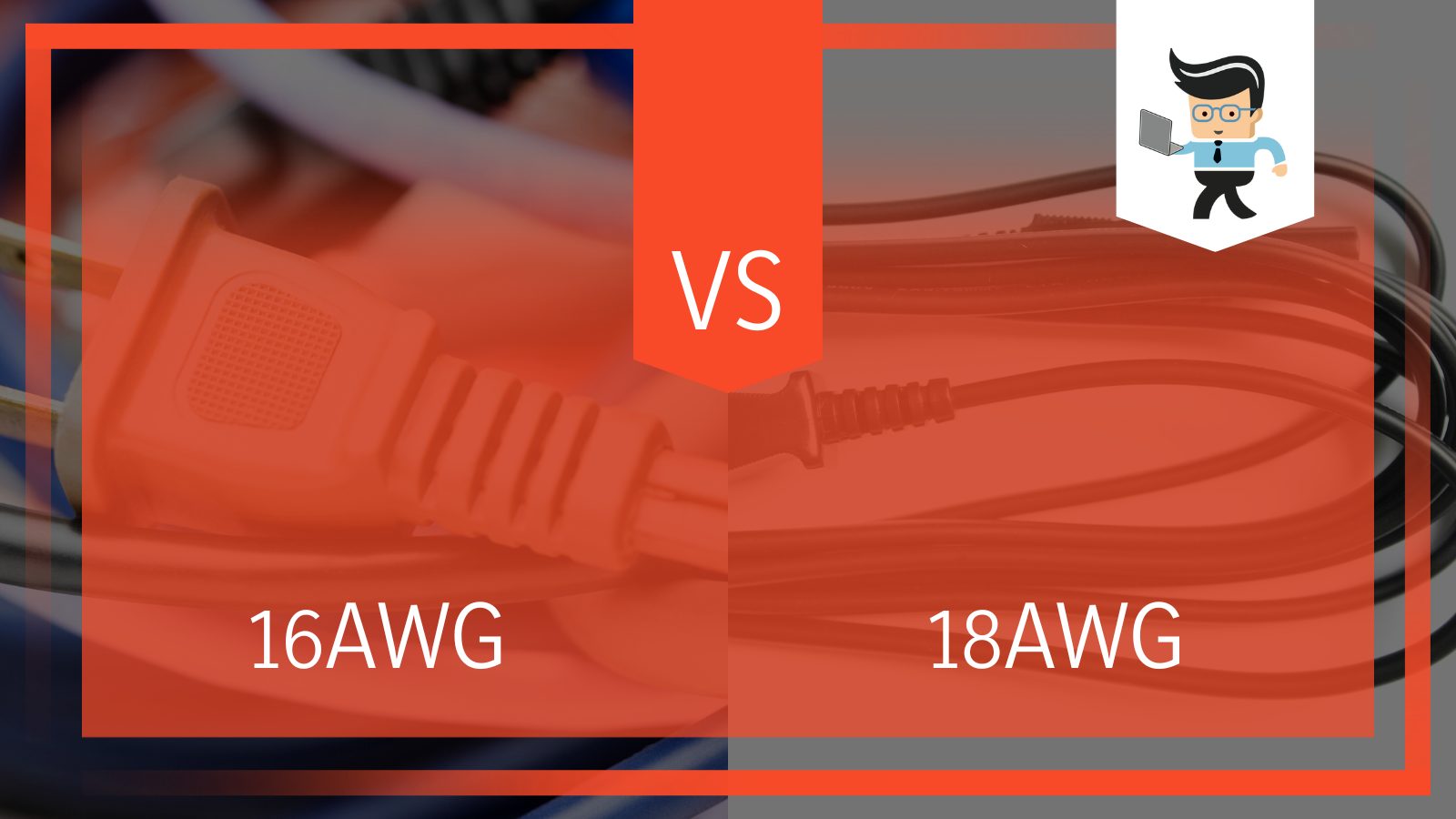 16AWG vs 18AWG Size Power Cords