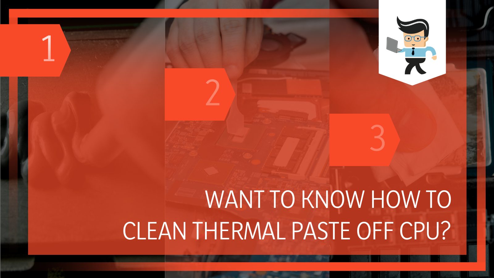 How To Clean Thermal Paste off CPU