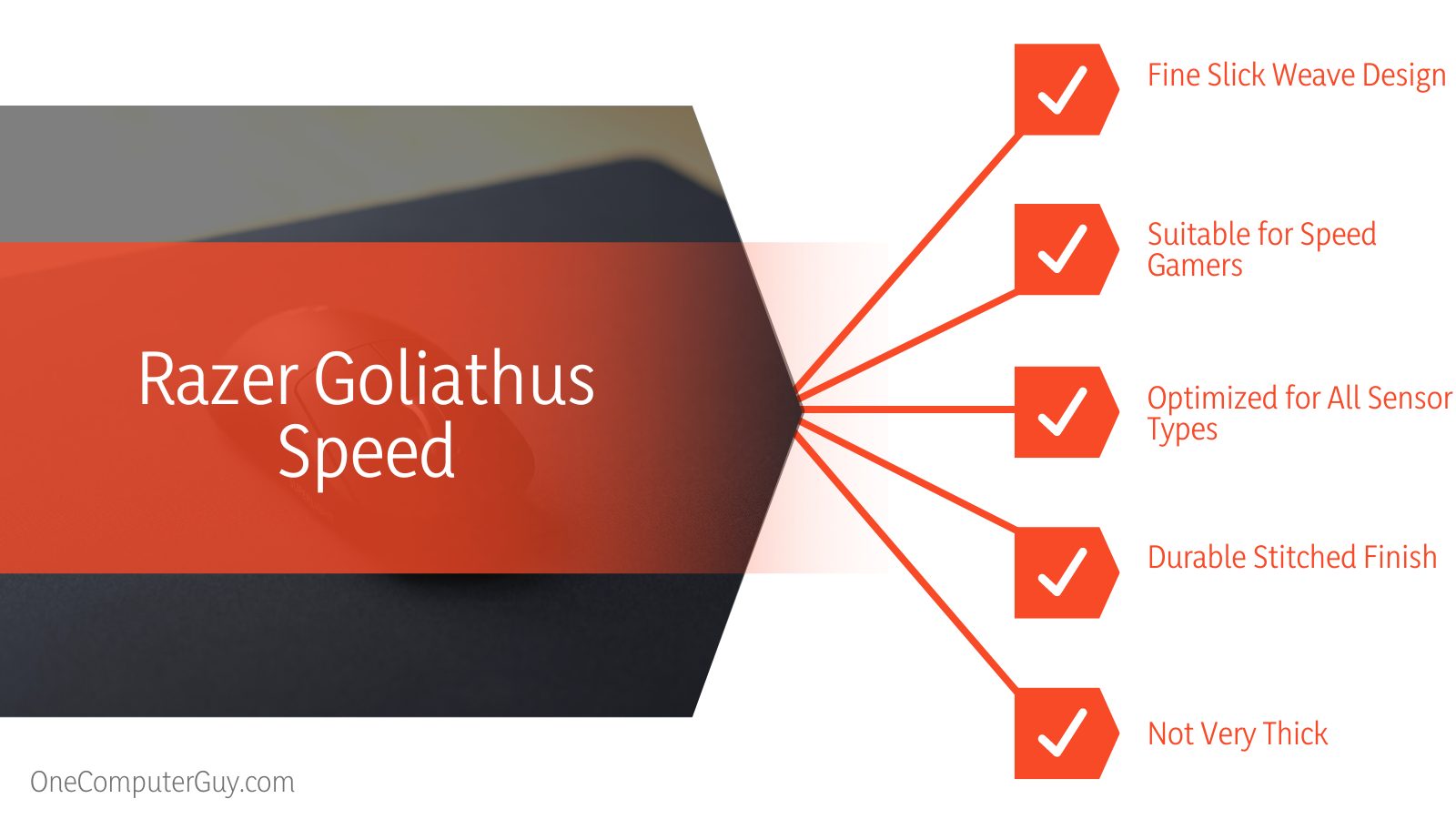 Razer Goliathus Speed Characteristics