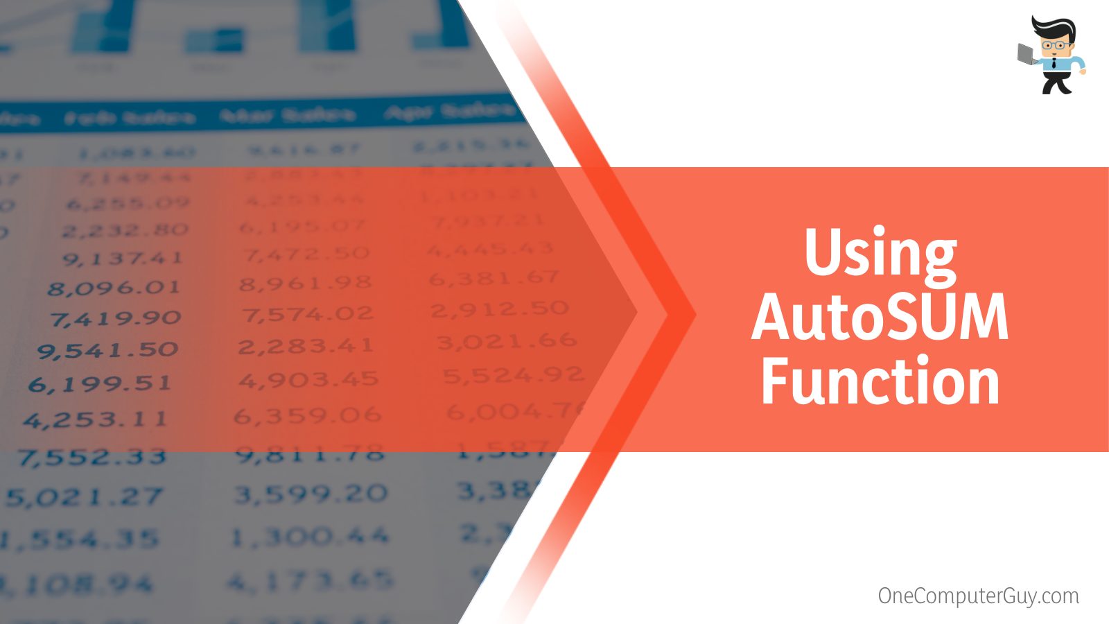 Using AutoSUM Function