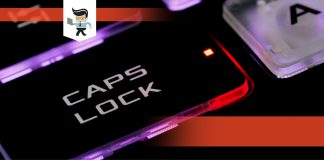 caps lock blinking problem