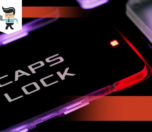 caps lock blinking problem