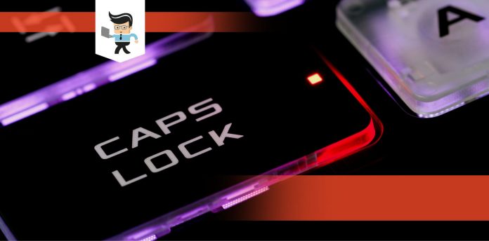 caps lock blinking problem