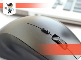 connection between the Chromebook and the mouse