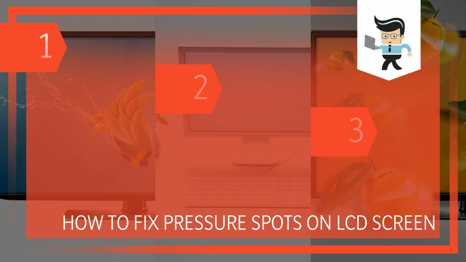 Fix Pressure Spots on LCD Screen
