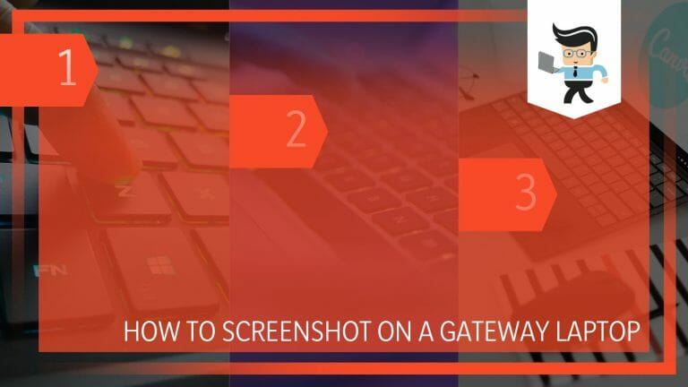 How To Screenshot on a Gateway Laptop (Mouse and Keyboard)