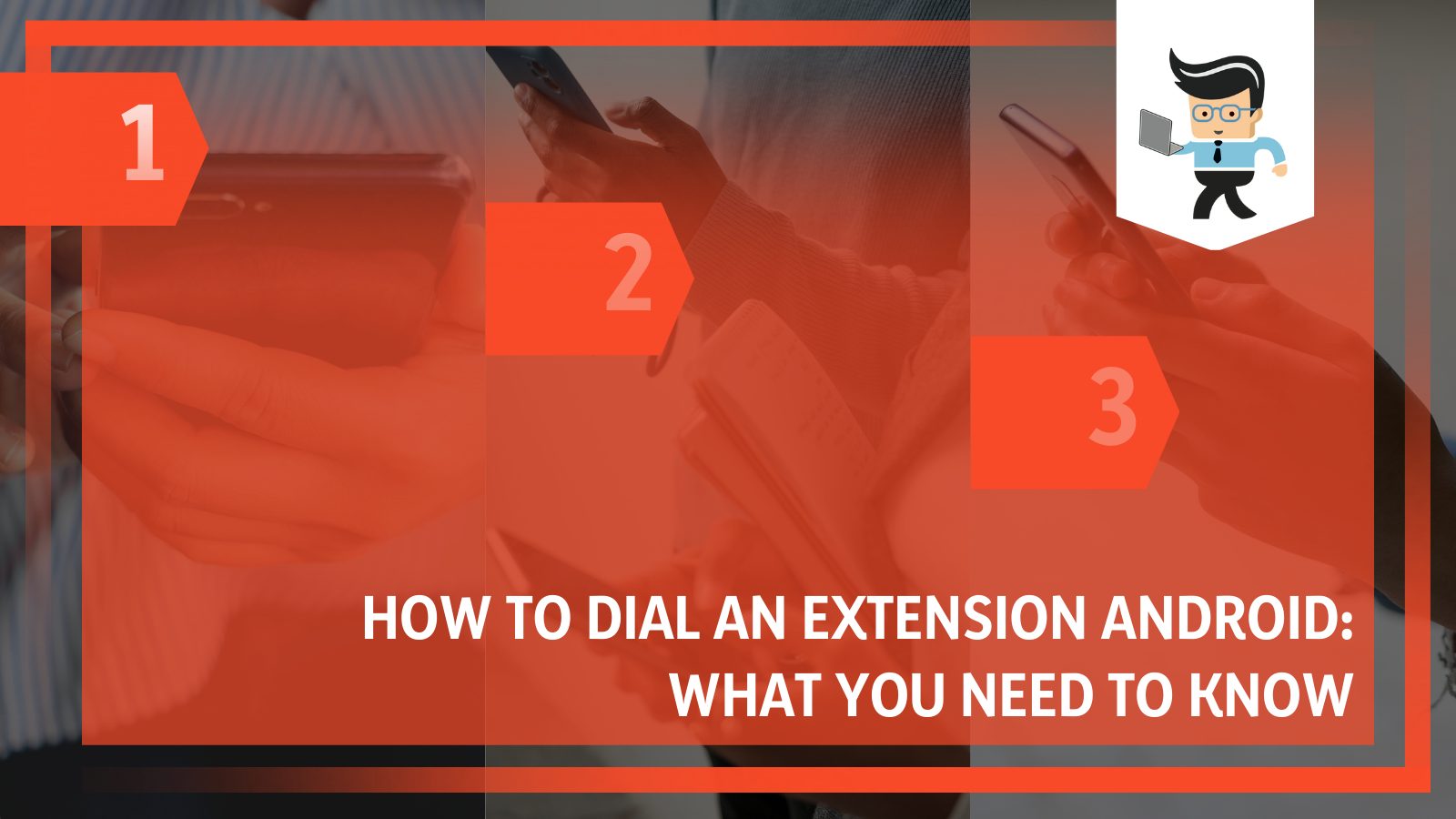 How to Dial an Extension Android