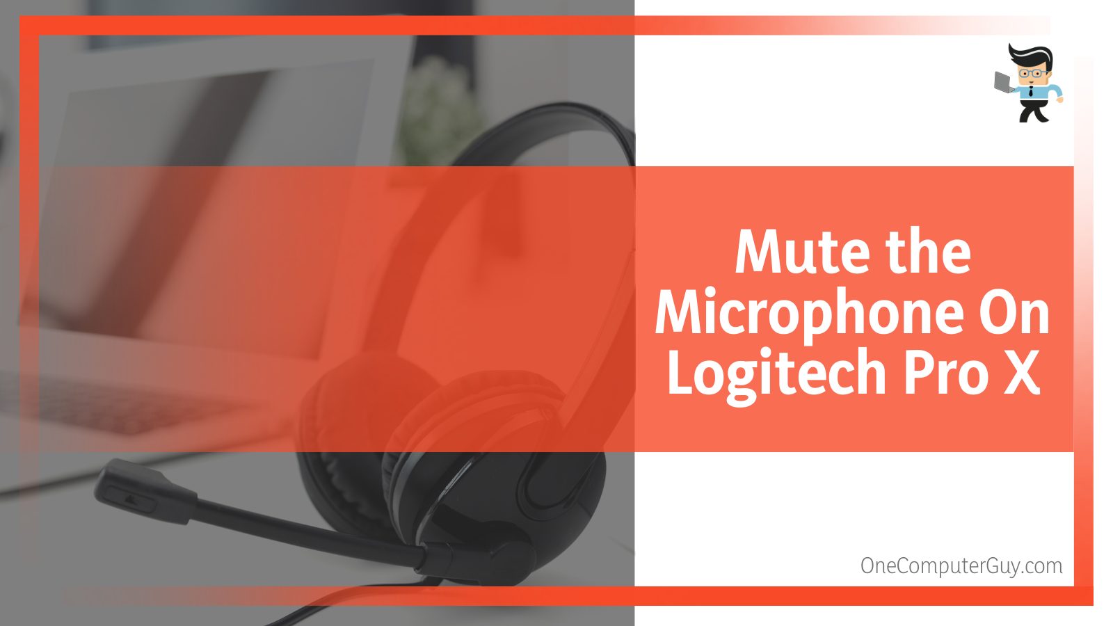 Mute the Microphone On Logitech Pro X