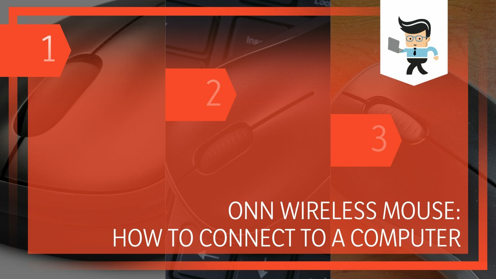Onn Wireless Mouse Connect To a Computer
