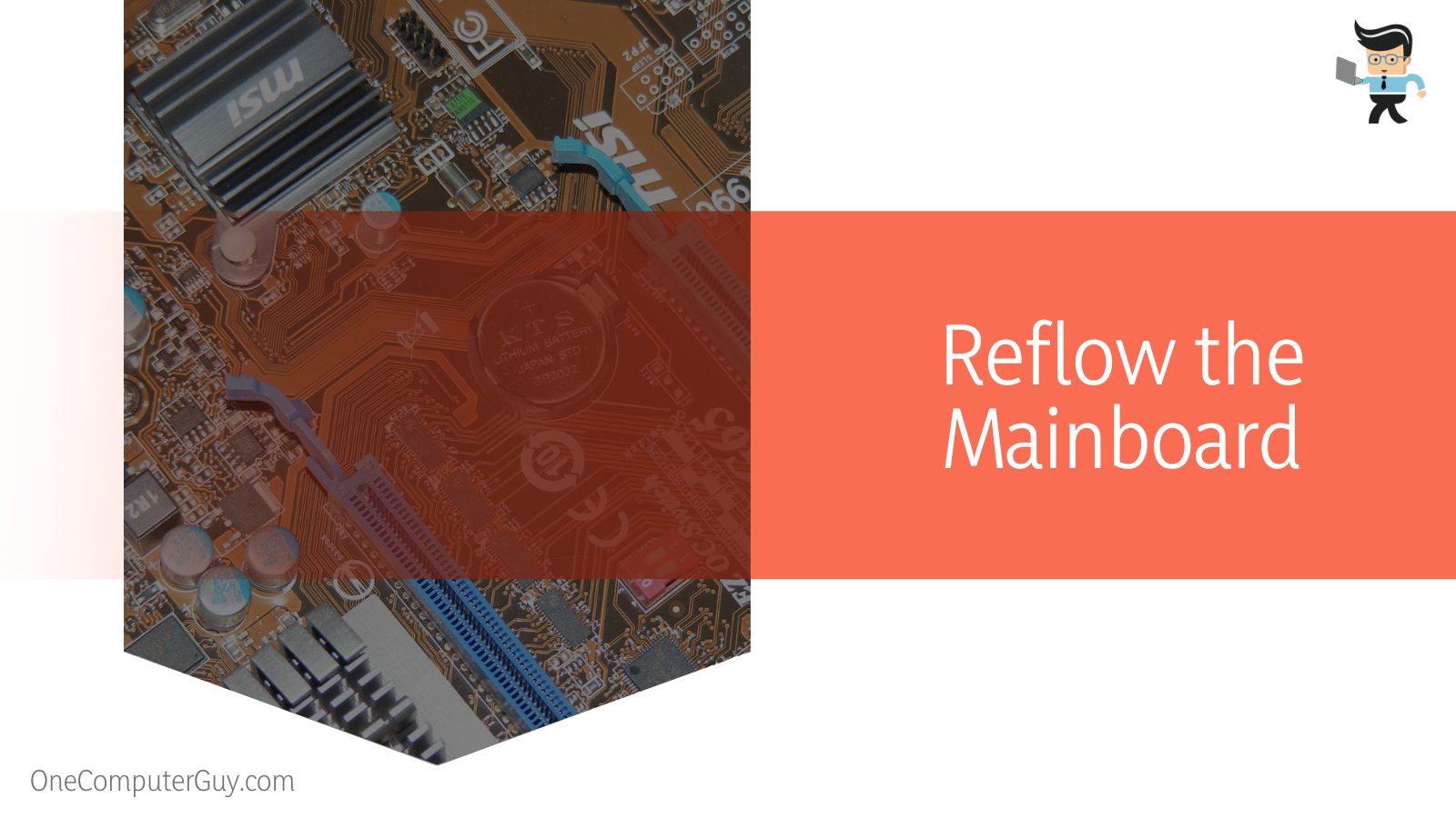 Reflow the Mainboard