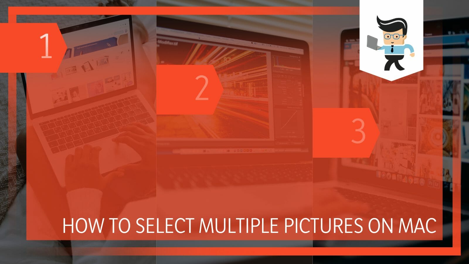 Select Multiple Pictures on Mac