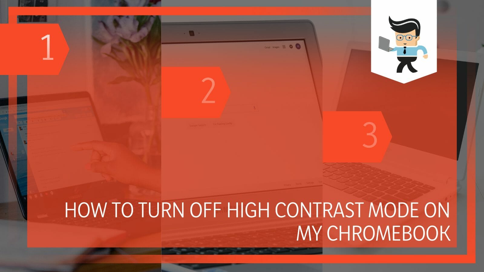 Turn off High Contrast Mode on My Chromebook